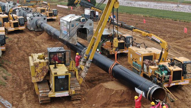 天燃气管道安装1