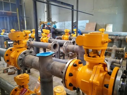 天燃气管道安装