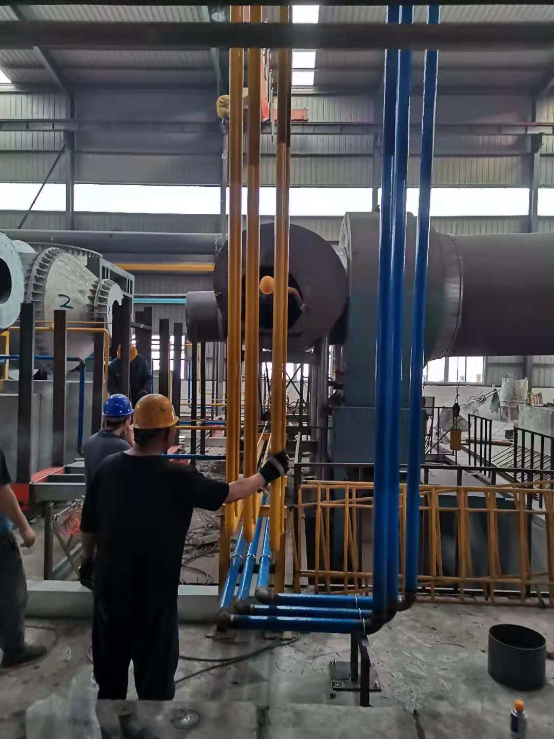 混合气体管道安装